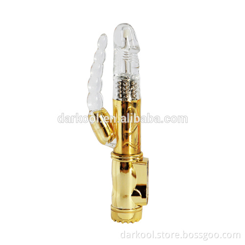 DR006/2015 multi-function girls masturbation insert vagina anal beads vibrator